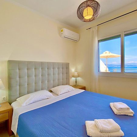 Luxury Villa Akti Barbati 2 With Private Pool By Dadovillas Pyrgi  Dış mekan fotoğraf