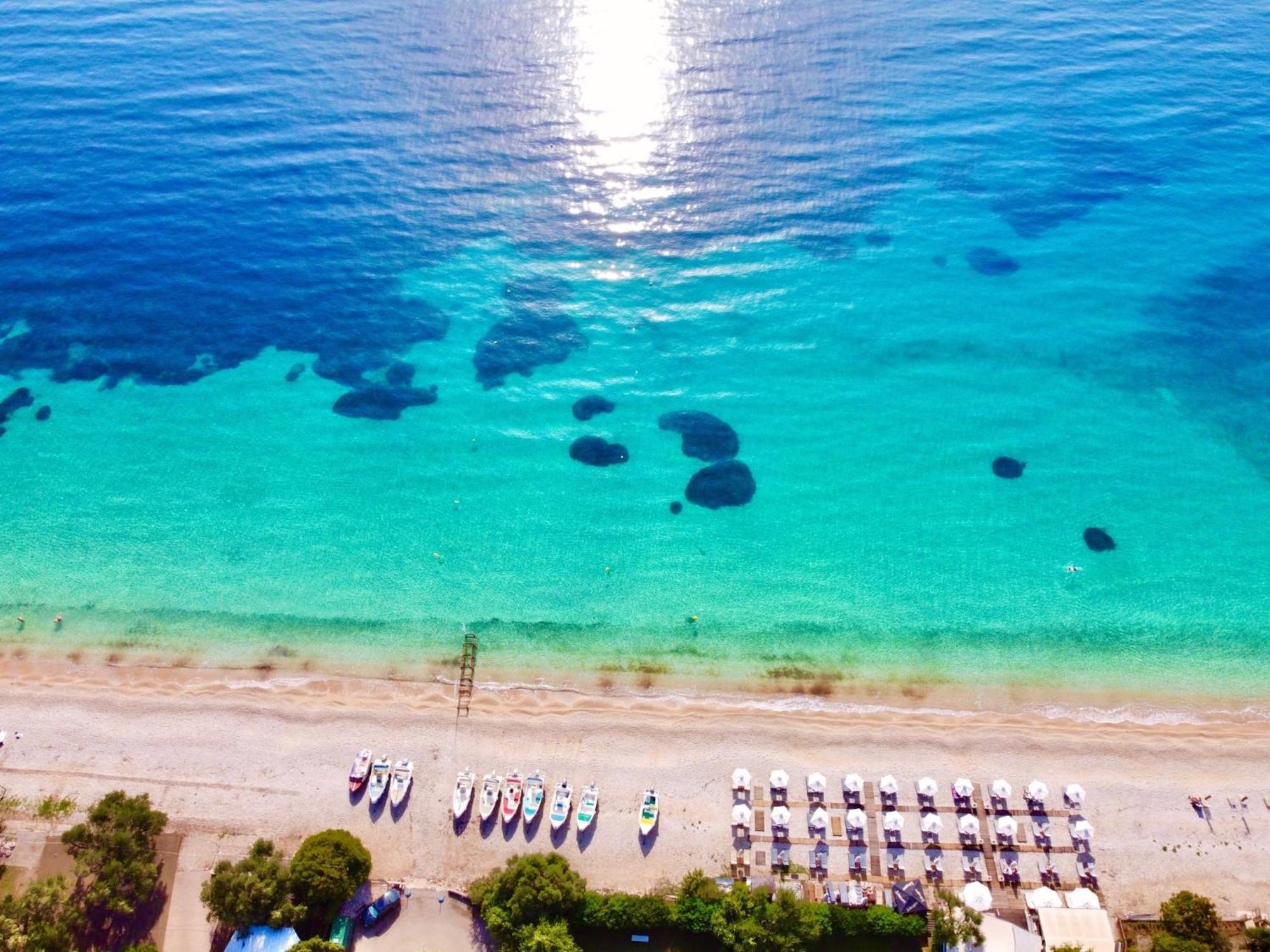 Luxury Villa Akti Barbati 2 With Private Pool By Dadovillas Pyrgi  Dış mekan fotoğraf